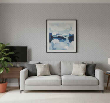 Ornamentti tapetti kalanruotoharmaat laatat - Tenstickers