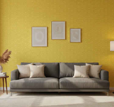 Carta da parati ornamentale motivo onde eleganti - TenStickers