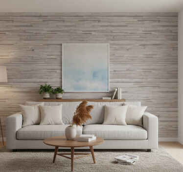 Texture pattern wallpaper wood effect vinyl for furniture - TenStickers