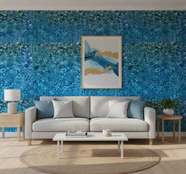 Carta da parati texture vinile decorativo acqua lack - TenStickers