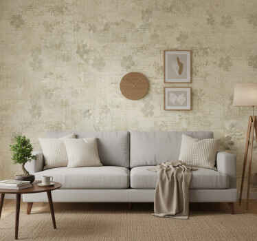 Muster tapete textur abgenutzt japandi - TenStickers