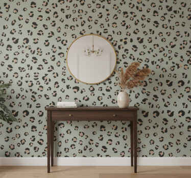 Animal wallpaper watercolor leopard print design - TenStickers