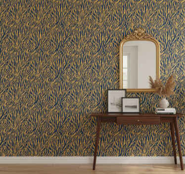 Animal wallpaper zebra stripe design - TenStickers