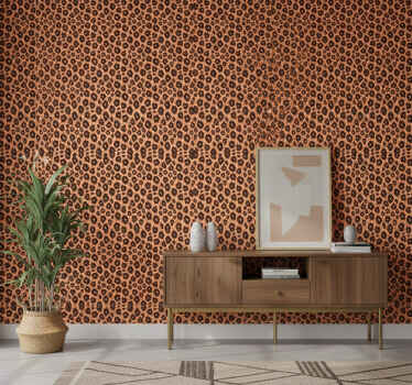 Animal wallpaper leopard print mix - TenStickers