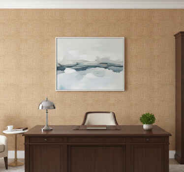 事務所 壁紙 織り目効果のアーチ - TENSTICKERS