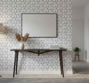 Hallway wallpaper abstract swirl design - TenStickers