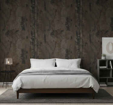 Ipari szürke rozsdás vas egyedi textúra háttérkép - TenStickers