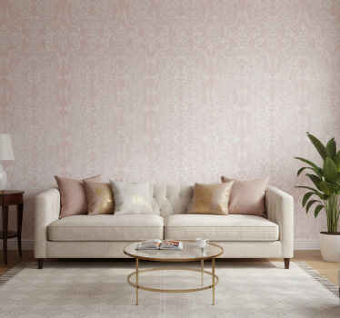 Retro wallpaper light baroque design - TenStickers
