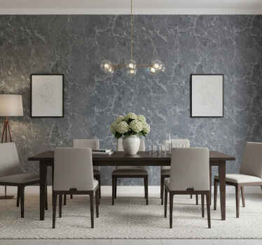 Tapeta mramor moderná sivá mramorová - Tenstickers