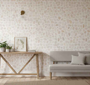 Stone wallpaper light stone design - TenStickers