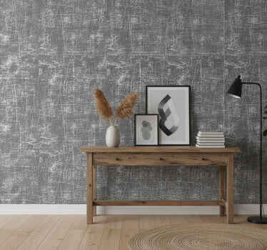 Stone wallpaper textured grey surface - TenStickers