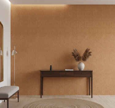 Stone wallpaper in red brown cement - TenStickers