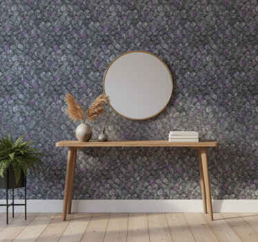 Stone wallpaper kawaii style irregular stones - TenStickers
