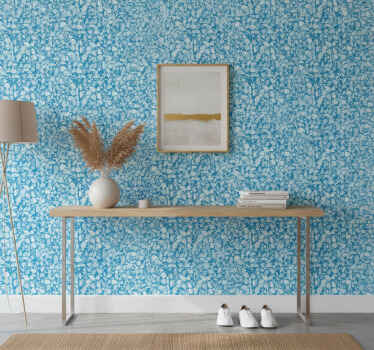 Stone wallpaper chill azure mosaic - TenStickers