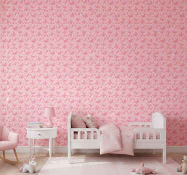 Tapete kinderzimmer in pink - TenStickers