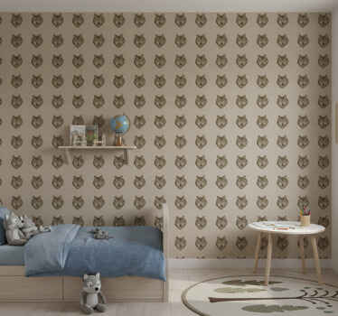 Tapete za otroške sobe evropski volk - TenStickers