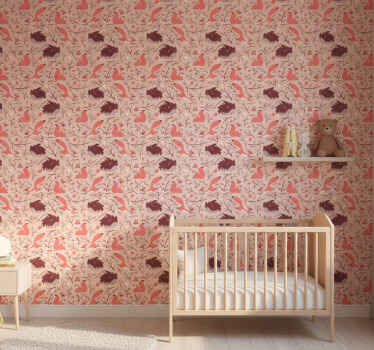 Tapete za otroške sobe motiv s fauno - TenStickers