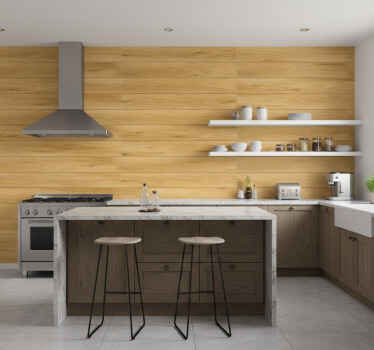 Carta da parati texture legno naturale - TenStickers