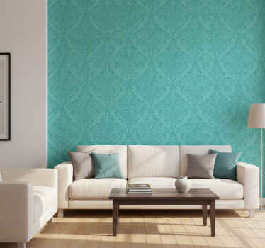 Classic wallpaper in damask design - TenStickers