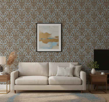 Classic wallpaper damask design - TenStickers