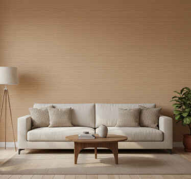 Rustikalni tapeti z rjavimi črtami - TenStickers