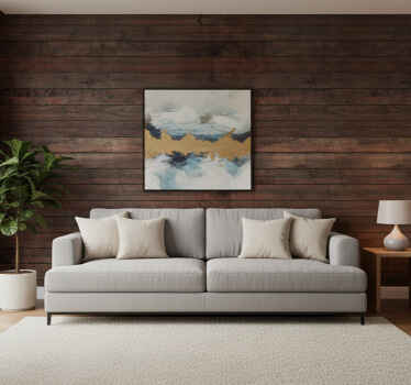 Rustikalni tapeti iz lesenih panelov - TenStickers