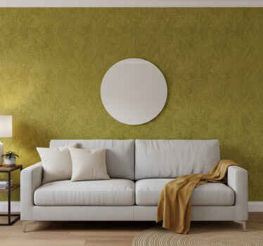 Carta da parati soggiorno superficie verde testurizzata - TenStickers