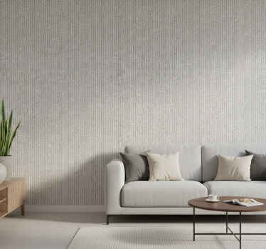 Carta da parati soggiorno motivo grigio texturizzato - TenStickers