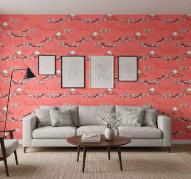 Carta da parati alberi primavera - TenStickers