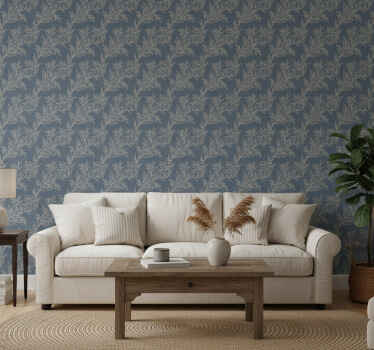 Tree wallpaper willow twigs new nostalgia style - TenStickers
