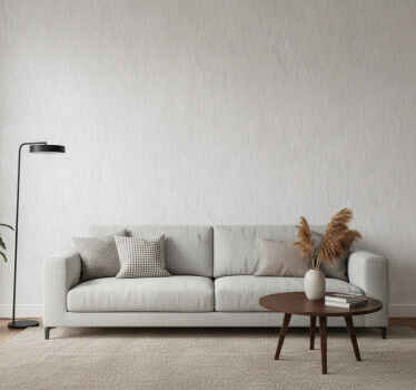 Living room wallpaper wavy lines - TenStickers