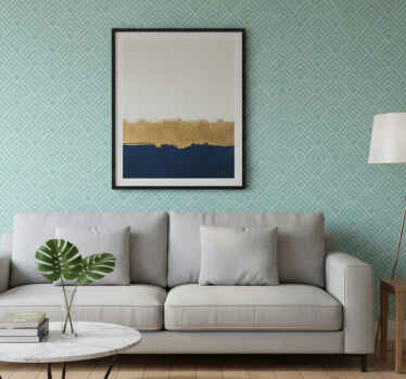 Carta da parati moderna stile geometrico - TenStickers