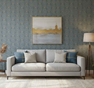 Carta da parati moderna motivo geometrico elegante - TenStickers