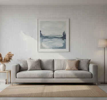 Carta da parati moderna grigia chiara in legno - TenStickers