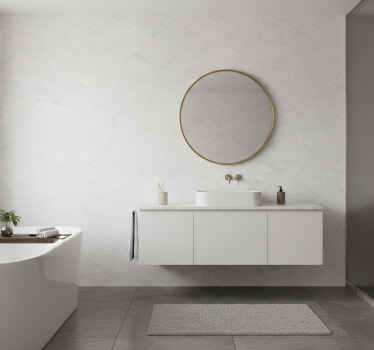 Papel de parede casa de banho estilo mármore - TenStickers