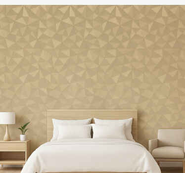 Modern 3d master bedroom wallpaper - TenStickers