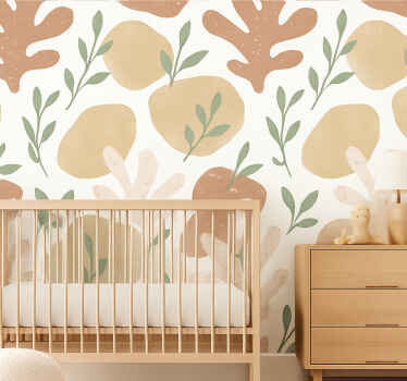 Abstraktno tapeta oblike zemlje - TenStickers