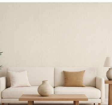 Living room wallpaper soft arch geometric design - TenStickers