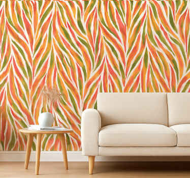 Papel tapiz 3d diseño abstracto colorido - TenVinilo