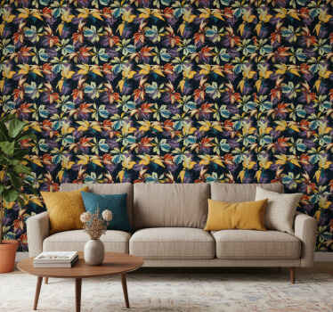 Tigrisliliom virágdíszes tapéta - TenStickers