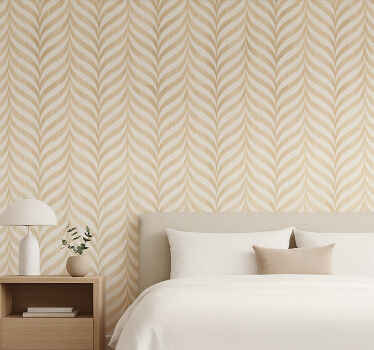 Tapiz para pared hojas delgadas repetitivas - TenVinilo