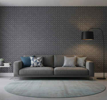 Metal wallpaper decorative vinyl metal lack - TenStickers