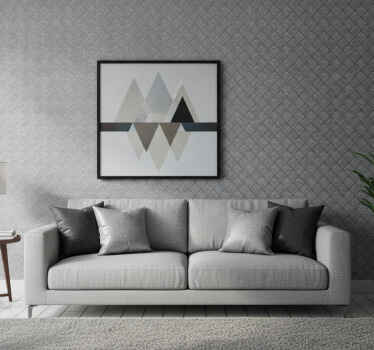 Metal wallpaper decorative vinyl metal panel texture - TenStickers