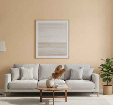 Carta da parati beige color sabbia - TenStickers