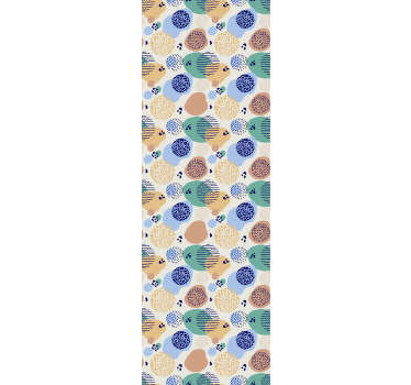 É hora de decorar sua sala de estar com este papel de parede colorido e texturizado. Este produto colorido com padrão de manchas é uma boa escolha.