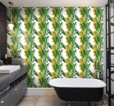 Papel tapiz para baños decorativo - TenVinilo