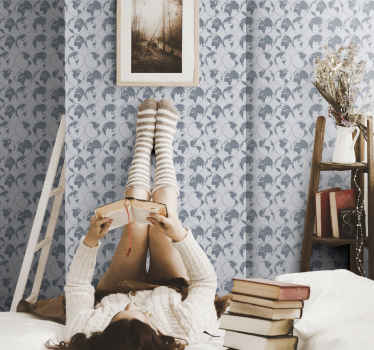 World Map Patterns city wallpaper - TenStickers