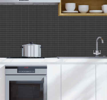 Svarta plattor 3d tapeter 3d tapeter - Tenstickers