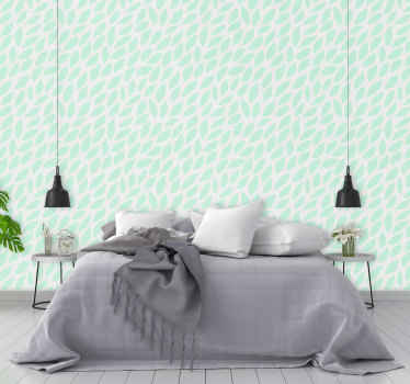 Zelené okvetné lístky tapety kvetinové tapety - Tenstickers