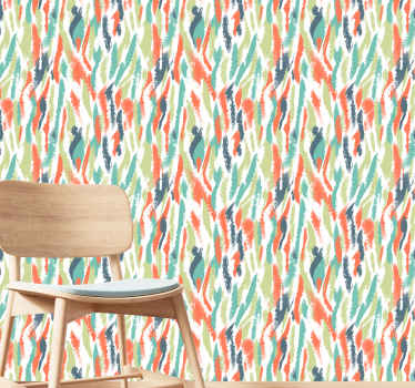 Moderne kunst flekker moderne tapet - Tenstickers